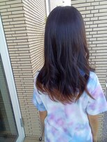 フワリ(Fuwari)&nbsp;ゆるっとセミロング×裾カラー