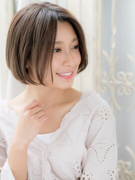 モッズ ヘア 福岡姪浜店(mod's hair) mod's姪浜/ショコラブラウン大人美人小顔丸みショートボブh