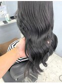美髪/ワイドバング/レイヤーカット/くすみベージュ/新小岩駅