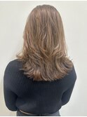 say.イメチェン外ハネボブ美髪ワイドバング