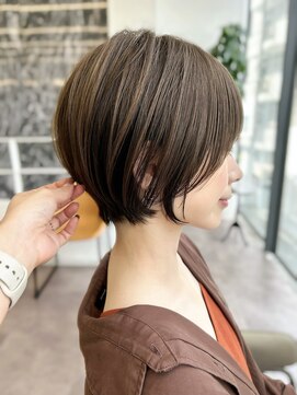 ビュー トウキョウ(VIEW TOKYO) 渋谷 20代30代40代大人可愛いひし形ショートボブ