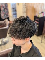 アンプリュス リアン(1+ Unplus lien)&nbsp;メンズ波巻きMIXパーマ/コテ巻き風/亀戸