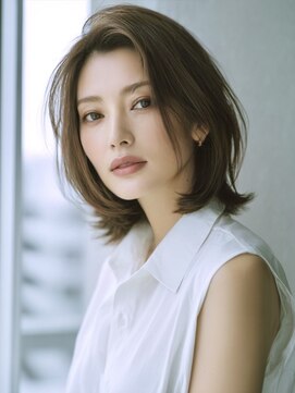 アルトリスト(Altruist Aging×HAIR&SPA) ★ダークアッシュ大人ガーリーボブ着物似合わせカット/髪質改善