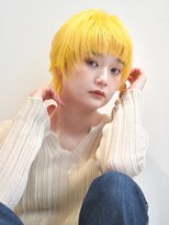 アンアミ シブヤ(Un ami shibuya)&nbsp;イエローカラー/ショートウルフ