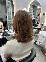 ロンドアベニール 北千住(Lond avenir)&nbsp;くびれヘア/顔周り/韓国/レイヤーカット/黒髪/ミディアム北千住