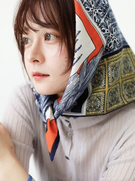 スリール バイ ミリー 江坂(Sourire by milly) 【Sourire江坂】アプリコットオレンジ×ミニウルフ