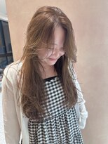 オン キャナルシティ博多前店(on)&nbsp;【竹内哉汰】大人可愛い艶レイヤー/ミルクブラウン/20代/博多