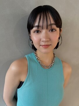 パーク(PARK) 【PARK】ミニボブ×シースルーワイドバング