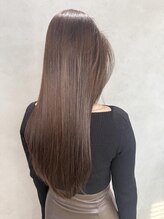 アングゥギャラリー(ungu GALLERY)&nbsp;髪質改善カラー/オリーブベージュ/韓国風