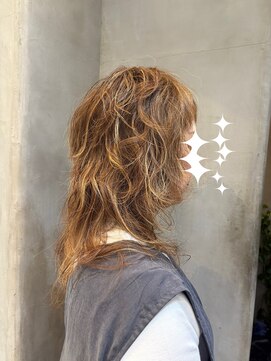 エニシ(Enishi) ドライカットでつくるウルフスタイル