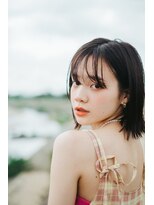 プリマ エメ(PRIMA aimer)&nbsp;ニュアンス抜け感×つや髪ボブ