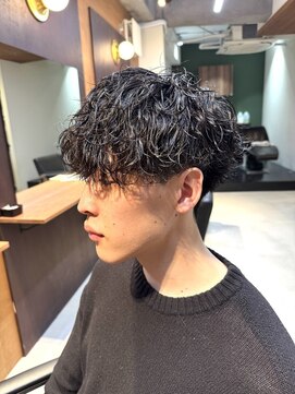 アトラクト バイ ラック 津田沼(Attract by LUCK) シャドウパーマ/津田沼/メンズパーマ/メンズ/ブリーチ