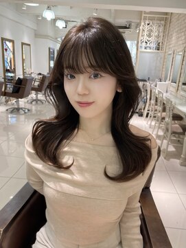 フォルテ 表参道店(FORTE) 【フォルテ千鶴】ミディアムレイヤーカット/髪質改善/縮毛矯正