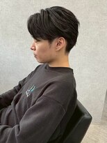 サイクル(CYCLE)&nbsp;MEN'S HAIR/サーフカール/刈り上げセンターパート/伊勢崎