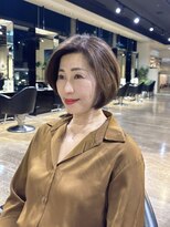 ミスエッセンス(MISS ESSENCE)&nbsp;長さを変えずにお顔のたるみ改善ボブ/ミスエッセンス竹下