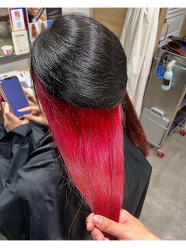 ラピスタ 池袋(Lapista) 韓国ヘアレイヤーカットダブルハイライトカラー【Lapista池袋】