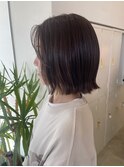 【透明感】ワンカラー/外ハネボブ/大人ボブ/オトナ女性