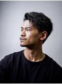 men'shair/波巻きツイストスパイラル/ニュアンスパーマ
