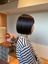 リース(riis.)&nbsp;あご下1cmボブ/簡単アレンジ/外ハネ/内巻き