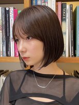 ピークアブー 原宿ハラカド(PEEK-A-BOO) ☆丸みおさまりボブ前髪ありレイヤー原宿30代40代