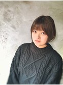 ナチュラルショートボブ