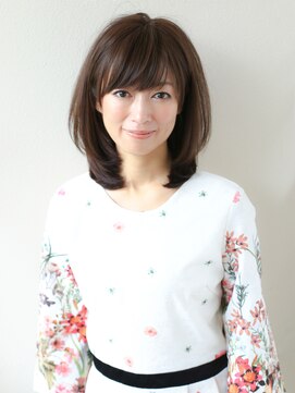 アフロート ディル(AFLOAT D'L) 《AFLOAT裕二朗》大人女性、ミセス世代に支持◎髪型ミディアム22