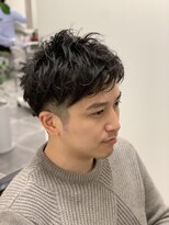 ヘアーショップケイ(HAIR SHOP K.)&nbsp;イケメンツーブロッ君 withくせ毛太郎 OFFver