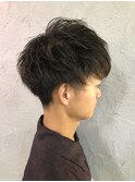 ゆるふわマッシュ〈理容室/メンズ/浜松町〉
