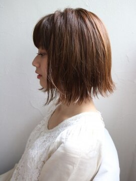 ネオリーブアピ 池袋店(Neolive api) 【Neolive api 池袋】切りっぱなし×前下がり