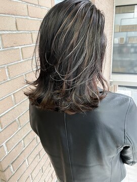 サロンドミルク 原宿(salon de MiLK) ミディアム×ハイライト