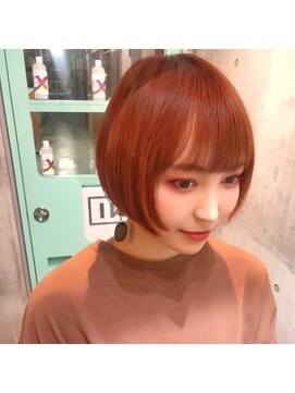 インク 渋谷(INK.) ボブ/フェザーバング/大人かわいい/グラデハイライト[渋谷]