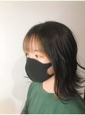 フェイスフレーミング×イヤリングカラー