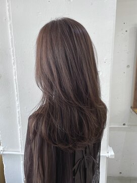 リッカ(RICCA) 艶髪ラベンダーベージュ×重軽レイヤーヘア♪