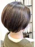丸みショートボブ