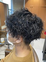 バブ バイネオリーブ(Bab by neolive)&nbsp;□かき上げ センターパート 韓国マッシュ ニュアンスマッシュ