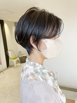 モッズヘア 仙台長町店(mod's hair) 【越後】耳掛け可能くびれひし形ショート（仙台長町）