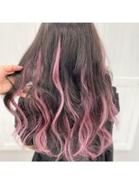 ヘアアンドメイク サファイア 豊橋店(ヘア&メイク SAPPHIRE)&nbsp;#プルエクステ#ピンク#ハイライト#カワイイ#アクセント