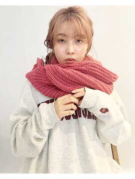 イル(ill) ハイトーンベージュ　ハイトーン　ロング