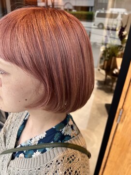 サルファ ヘアデザイン 名古屋 丸の内(S.ALPHA HAIR DESIGN) ピンクベージュ