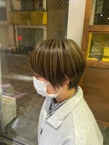 トト 船橋店(toto.)&nbsp;黒髪/グレーベージュ/レイヤーロング/前髪パーマ[西船橋/津田沼]