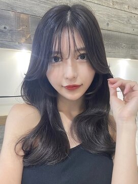 フォンズ(FONS) 大人韓国レイヤーカット顔まわりカットくびれヘア 20代30代40代
