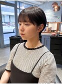 似合わせショート フルバングショートヘア  柏 縮毛矯正 学割U24
