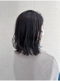 【MICHI refre店福光柚香里】細めハイライトアッシュ
