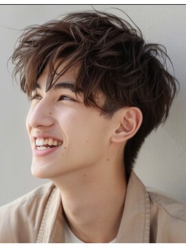 メンズ ルシードスタイル アウラ 松戸市五香(LUCIDO STYLE Aura) メンズスタイル【五香/メンズカット<理容室>/ブリーチ/眉毛】