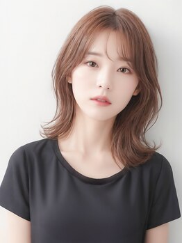 アトレ 南堀江店(attrait)の写真/【南堀江/全席個室サロン】毎日のスタイリングが楽になる、小顔魅せ×上品な動きを出すパーマが得意！