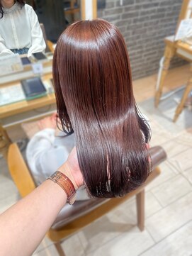 プラグ バイ ネオリーブ(plug by neolive) ボブルフ×髪質改善[髪質改善/縮毛矯正/韓国]H