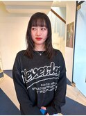 ミディアム×レイヤーカット