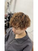 刈り上げマッシュツイストスパイラルパーマ