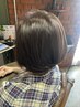 ステップボーンカット＋髪まで潤うクレンジングスパ