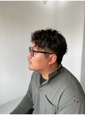 20代30代40代◎MENS’HAIR似合わせカットブルーブラック